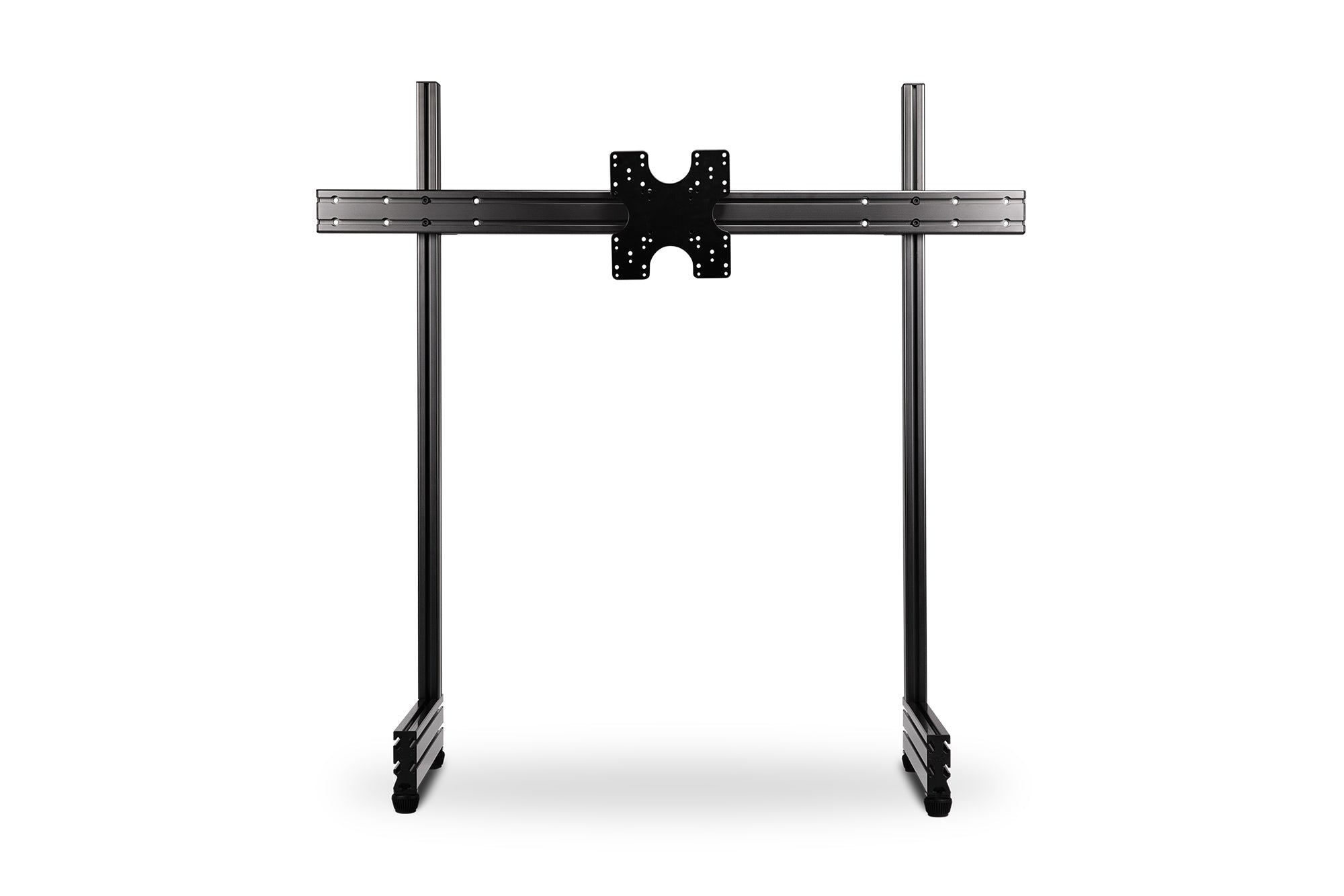 Elite Freestanding Single Monitor Stand Carbon Grey