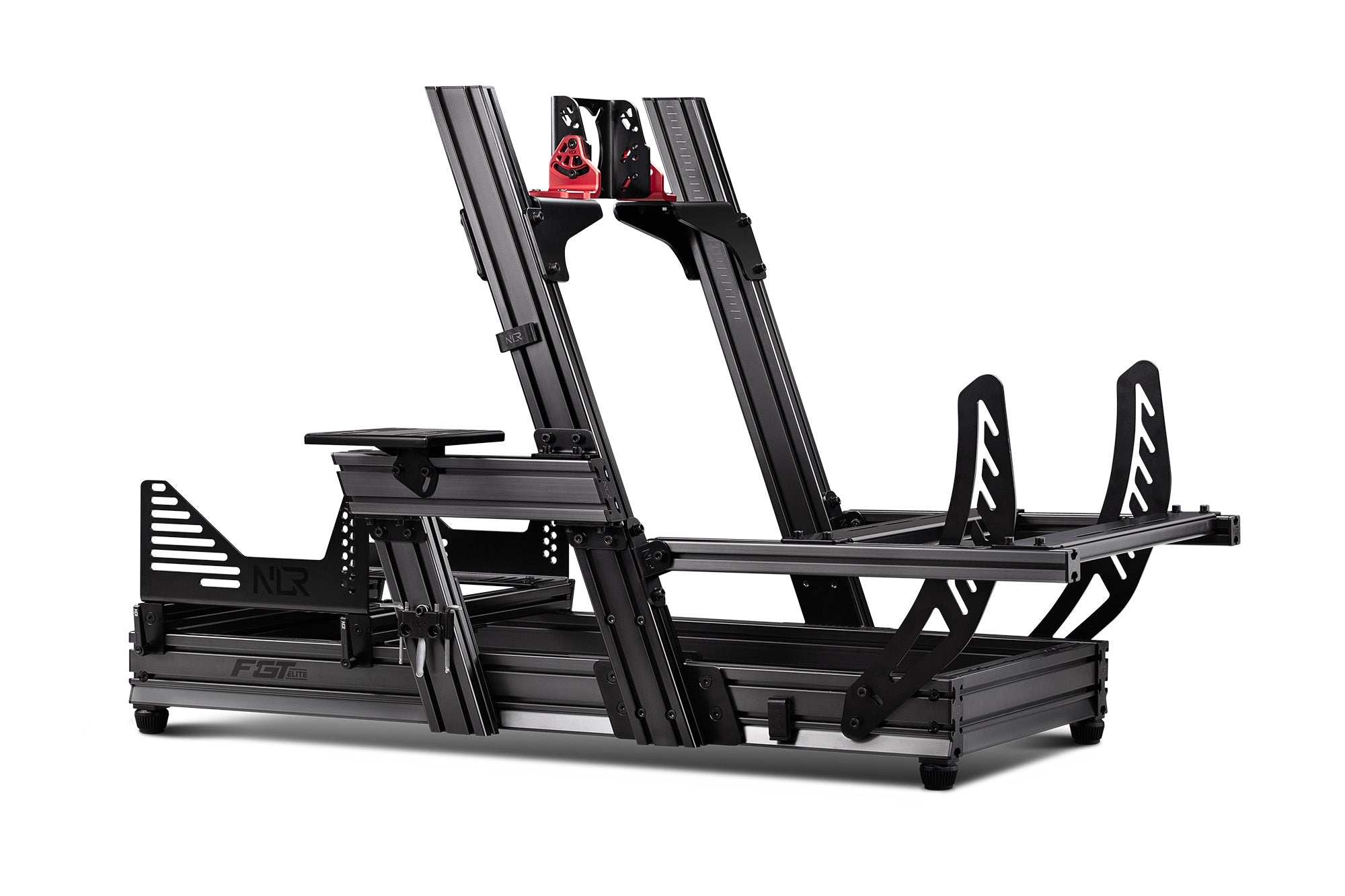 F-GT Elite Formula & GT Racing Simulator Cockpit- Side and Front Mount Edition