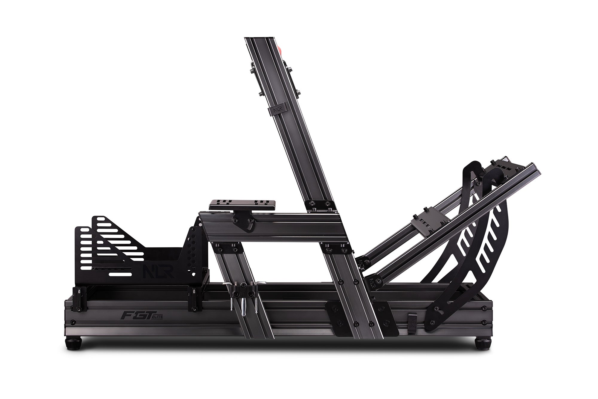 F-GT Elite Formula & GT Racing Simulator Cockpit- Side and Front Mount Edition