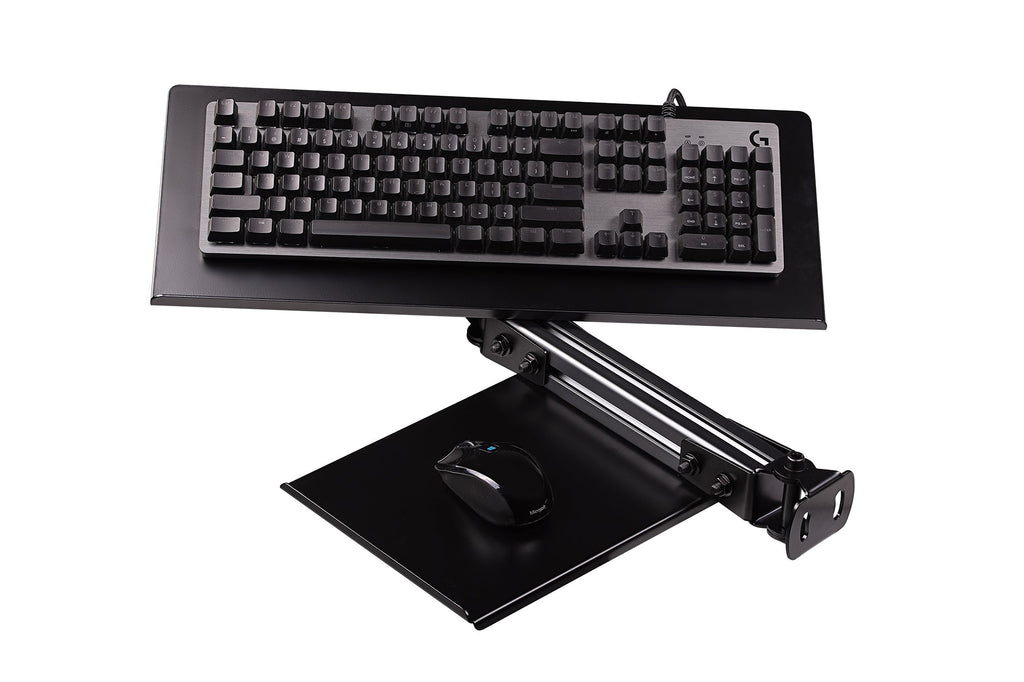 F-GT Elite Keyboard and Mouse Tray Carbon Grey