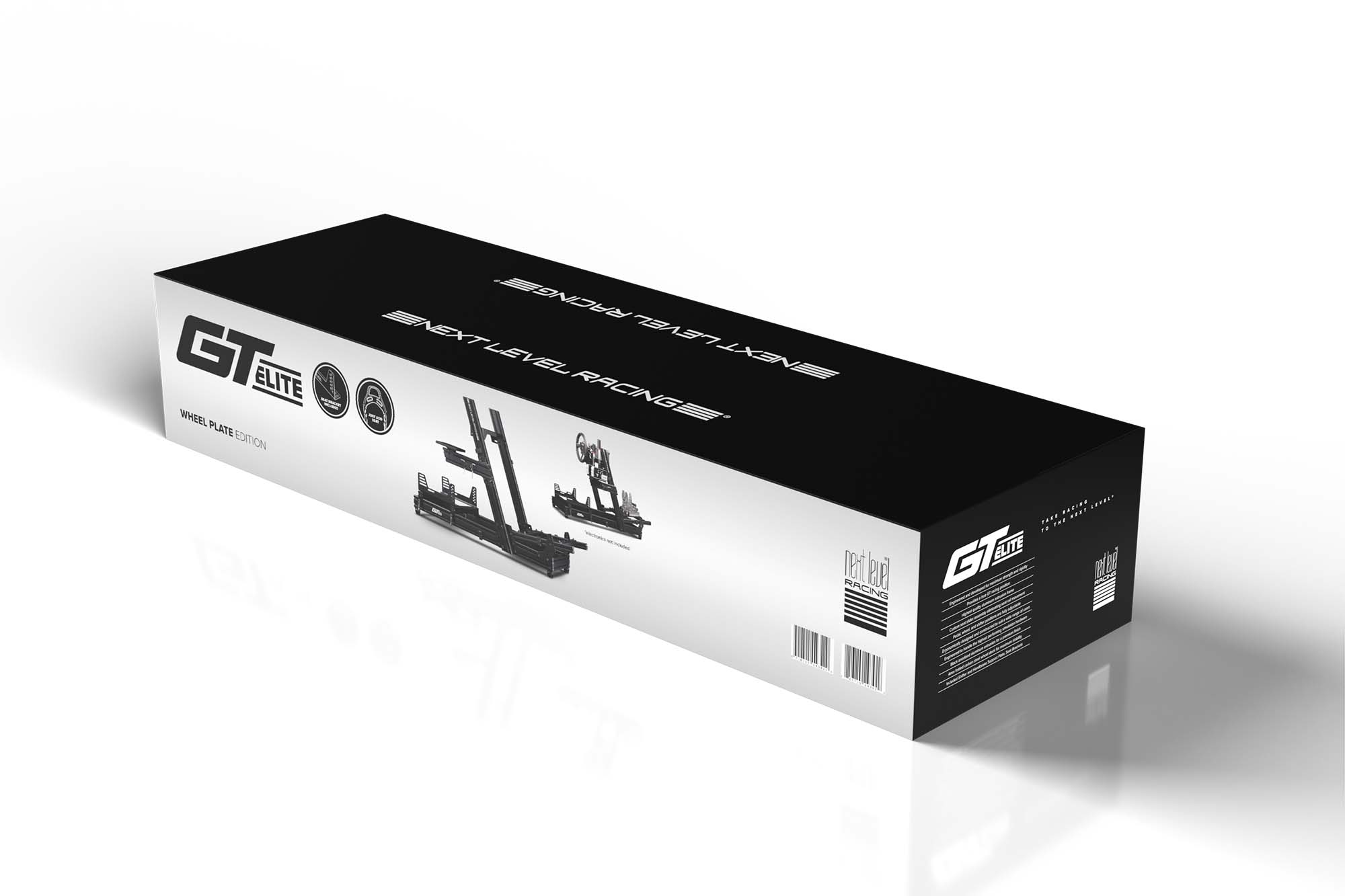 GTElite Aluminium Simulator Cockpit - Wheel Plate Edition