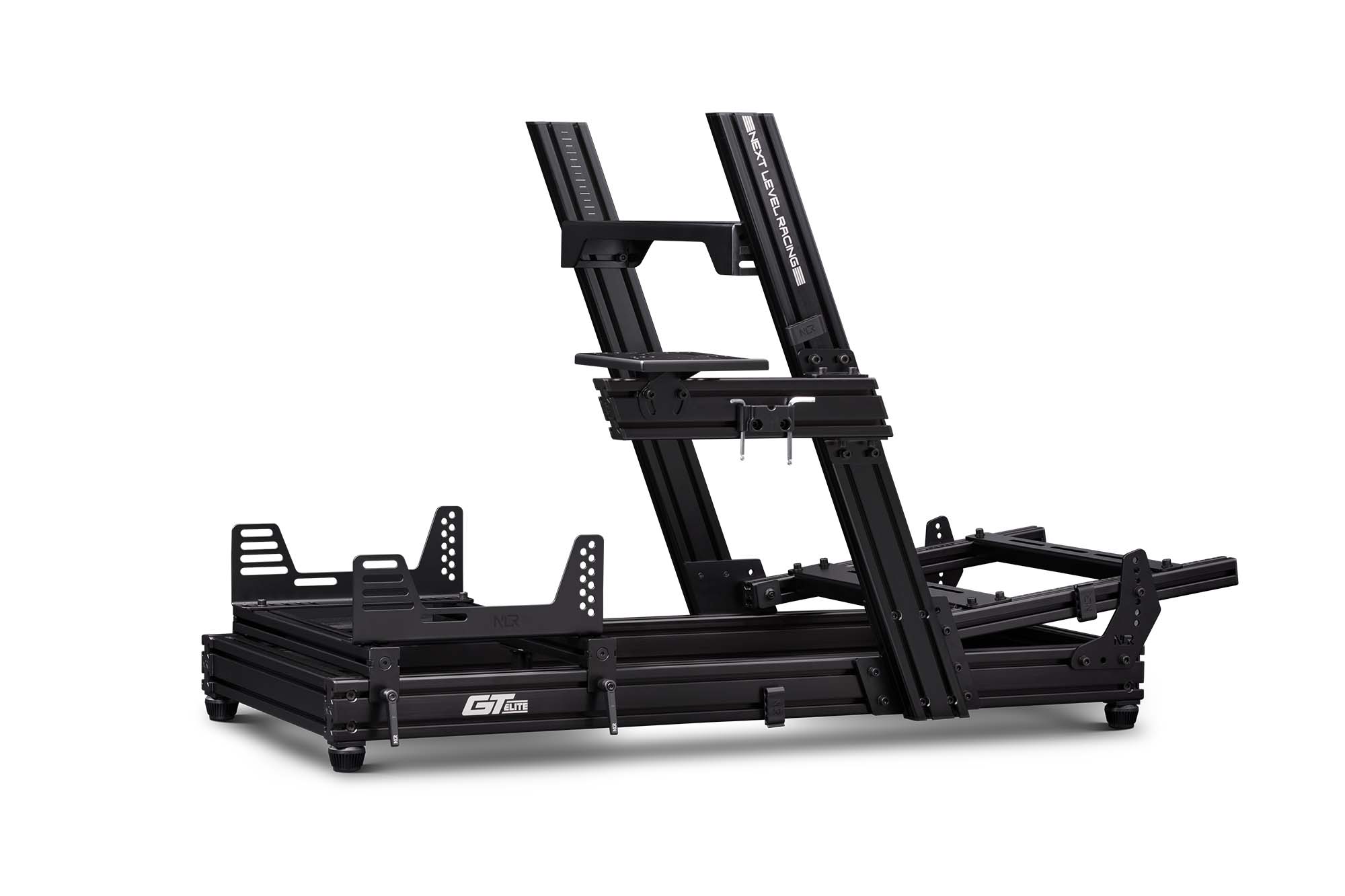 GTElite Aluminium Simulator Cockpit - Wheel Plate Edition