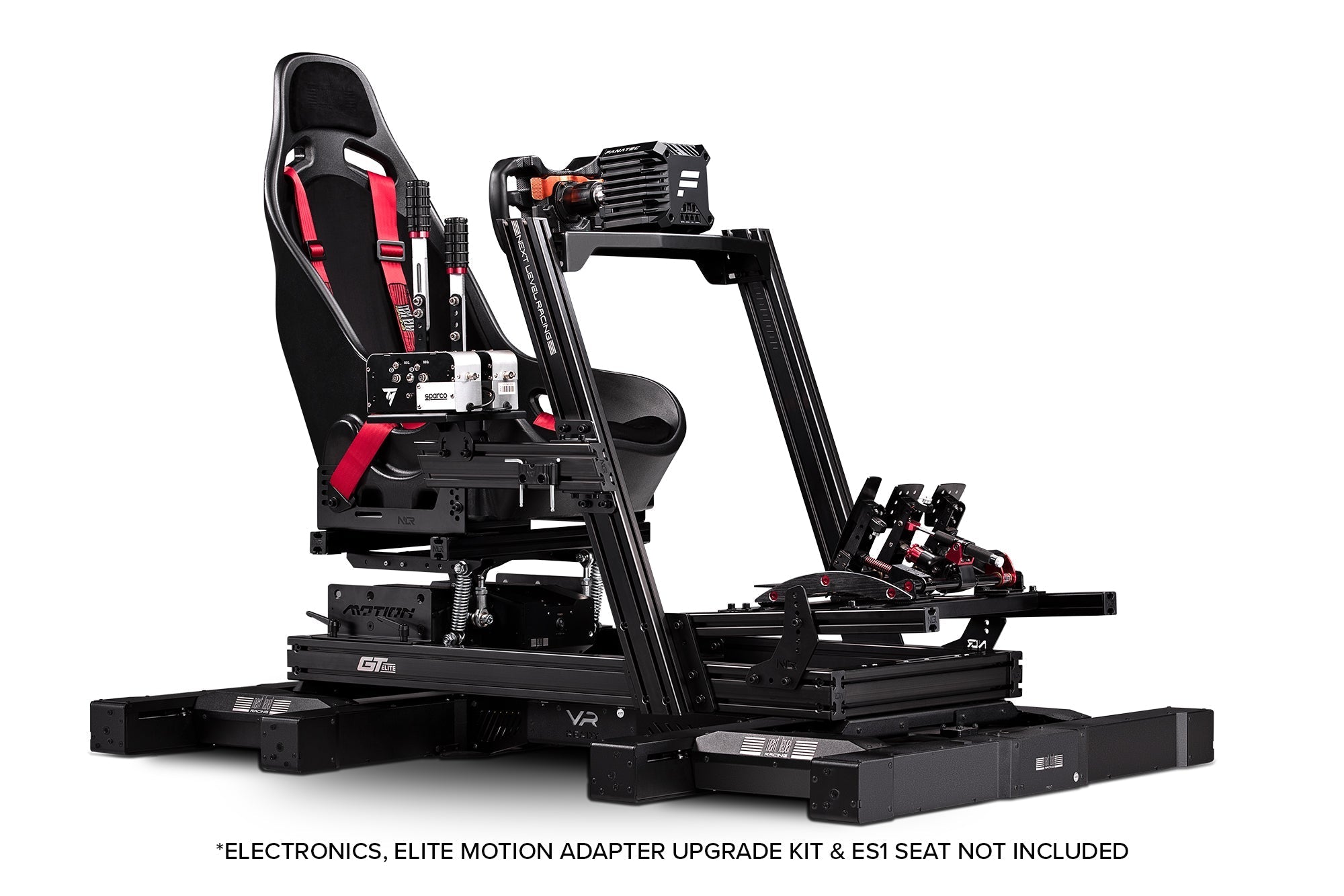 GTElite Aluminium Simulator Cockpit - Wheel Plate Edition