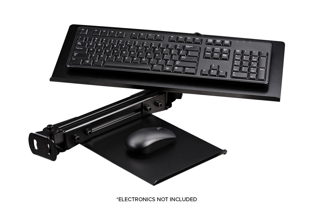 Elite Keyboard and Mouse Tray - Black