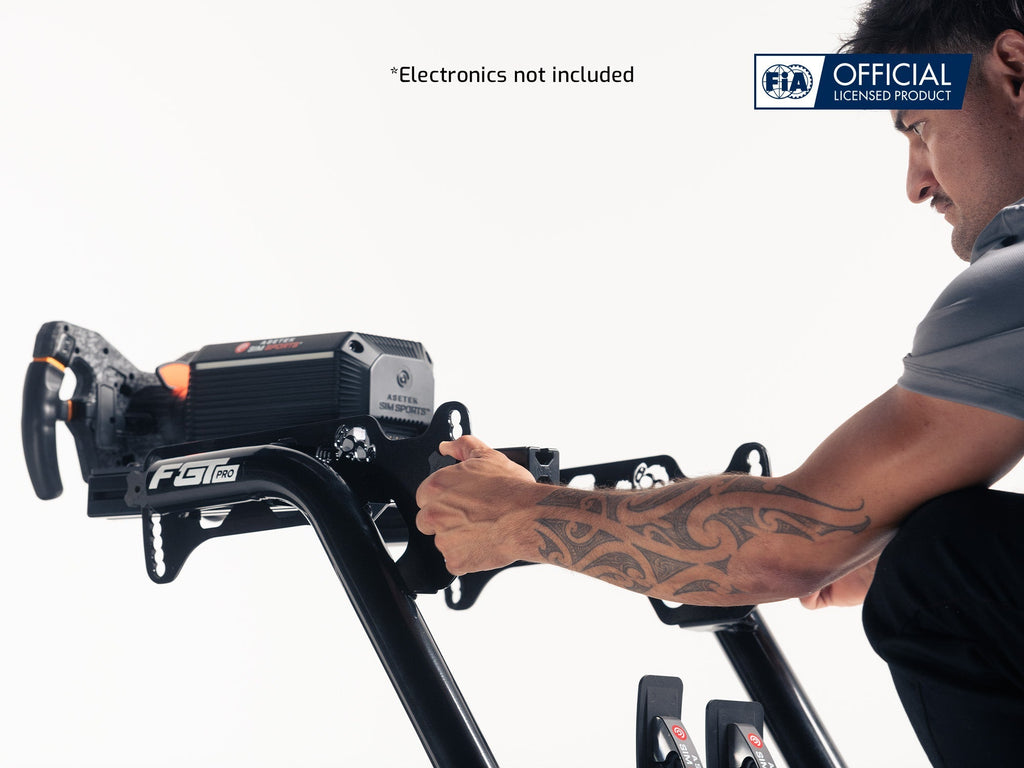 F-GT Pro Formula and GT Racing Cockpit - Black Edition