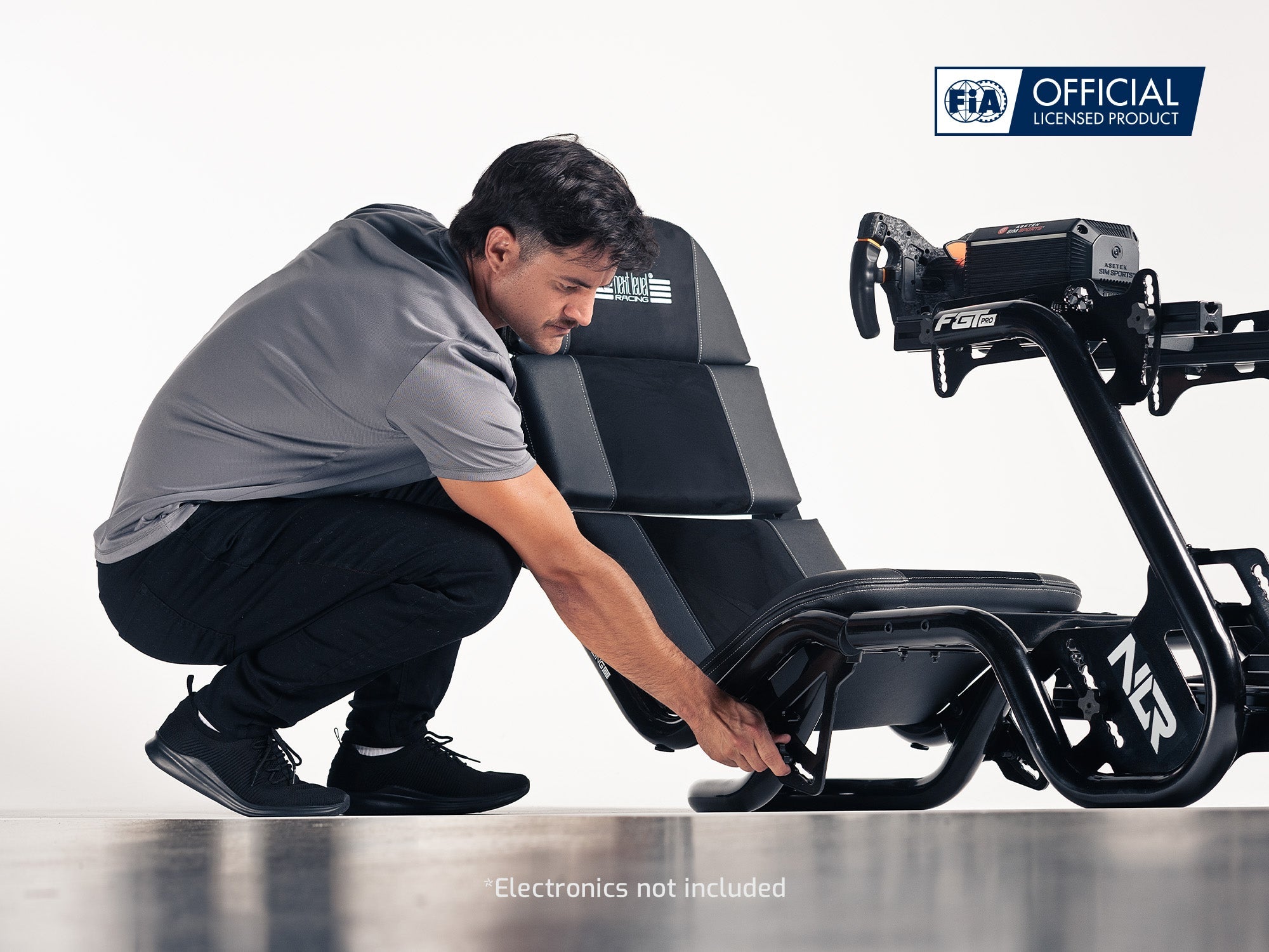 F-GT Pro Formula and GT Racing Cockpit - Black Edition