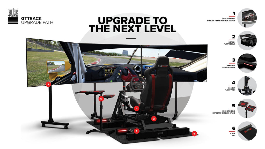 GTtrack Racing Simulator Cockpit